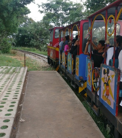 Toy Train at Mahatma Gandhi Park in Chikmagalur