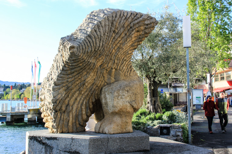 Art installation - Montreux Promenade