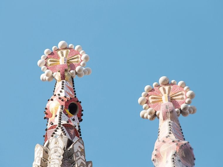 Decorative tops- Sagrada Familia