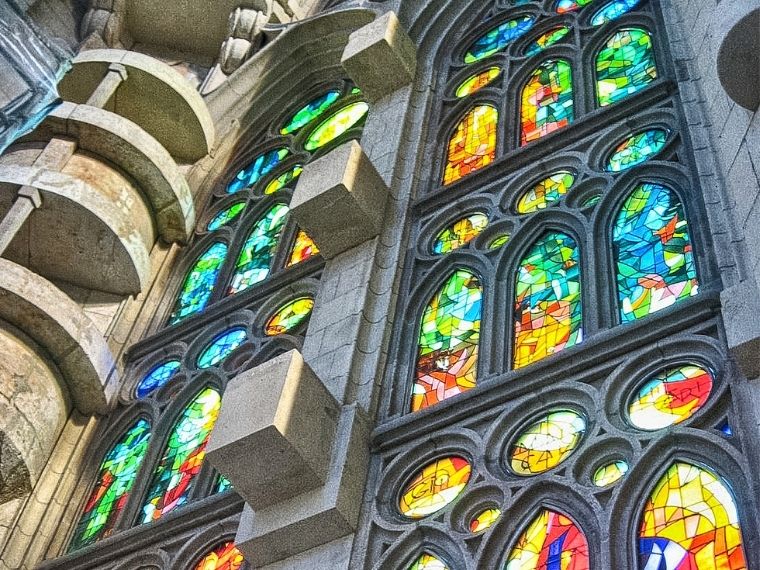 Visiting Sagrada Familia Interior